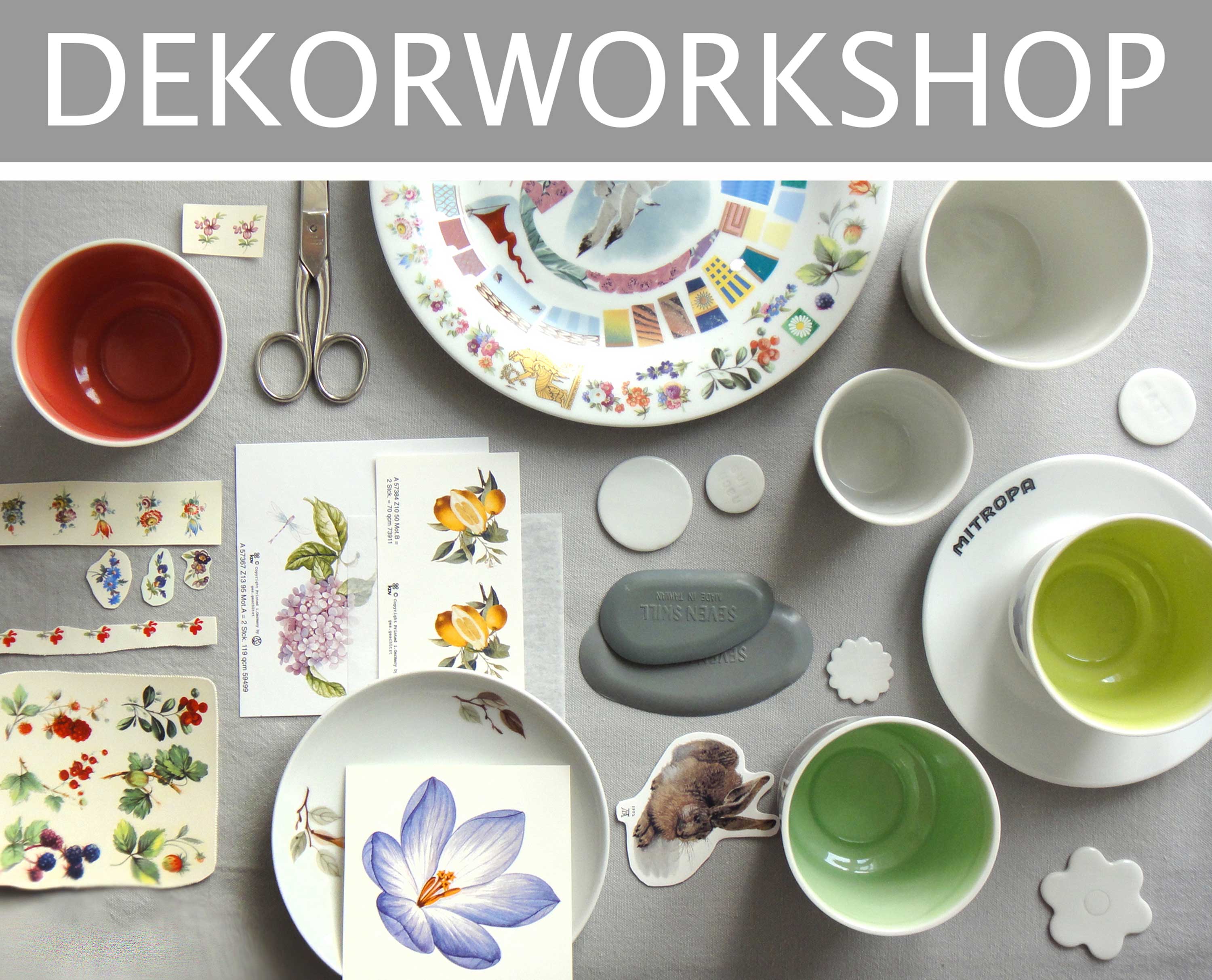 Haigl�ck Dekorworkshop mit Karin Sehnert